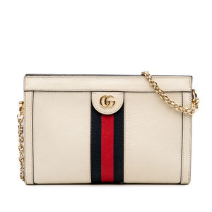 Pre-Loved Gucci Small Calfskin Ophidia Chain Crossbody
